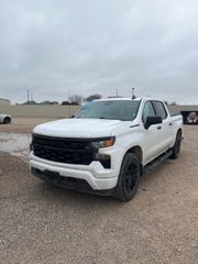 2024 Chevrolet Silverado 1500 2WD Crew Cab Short Bed Custom - Exterior Front Left Corner Image